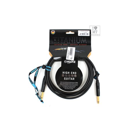 Кабель інструментальний KLOTZ TITANIUM INSTRUMENT CABLE 3 M