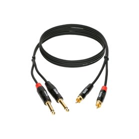 Кабель комутаційний KLOTZ KT-CJ300 MINILINK PRO TWIN CABLE BLACK 3 M