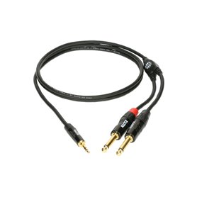 Кабель комутаційний KLOTZ KY5-150 MINILINK PRO Y-CABLE BLACK 1.5 M