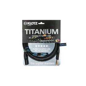 Кабель мікрофонний KLOTZ TITANIUM STARQUAD ANALOG AUDIO CABLE WITH MALE XLR TO BALANCED JACK PLUG 1,5 M