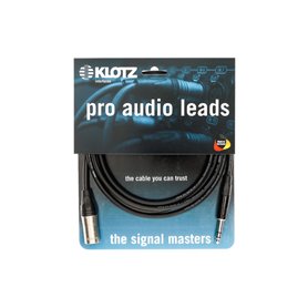 Кабель мікрофонний KLOTZ M1 PRIME MICROPHONE CABLE XLR MALE - BALANCED JACK 5 M