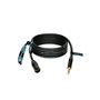 Кабель мікрофонний KLOTZ TITANIUM STARQUAD ANALOG AUDIO CABLE WITH MALE XLR TO BALANCED JACK PLUG 3 M