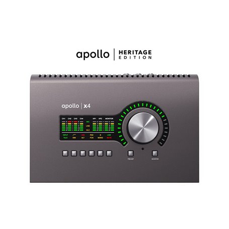 Аудіоінтерфейс UNIVERSAL AUDIO Apollo x4 Heritage Edition (Desktop/Mac/TB3)