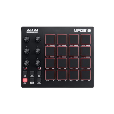 MIDI контролер AKAI MPD218