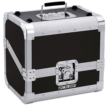 80 Record Case Black