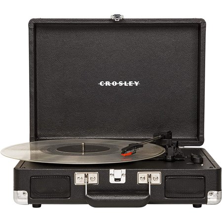 Вініловий програвач Crosley Cruiser Deluxe (Black Ex)