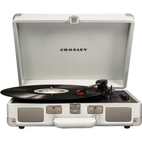 Вініловий програвач Crosley Cruiser Deluxe (White Sand)