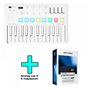 MIDI-клавіатура Arturia MiniLab 3 Alpine White + Arturia Analog Lab V