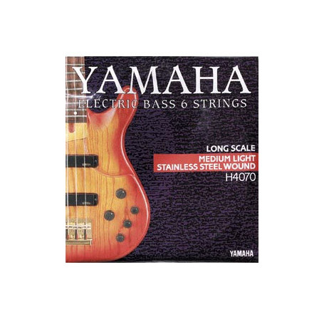 YAMAHA H4070 STAINLESS STEEL MEDIUM LIGHT 6 STRING (32-126) Струны фото