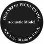 DIMARZIO DP130BK ACOUSTIC MODEL Звукосниматель для гитары фото