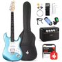 Donner Music DST-100 Sunburst Electric Guitar Kit Lake Blue EC1168