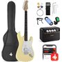 Donner Music DST-100 Sunburst Electric Guitar Kit Yellow EC1169