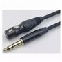 4all Audio XLR F - 6.35 TRS Stereo 1M