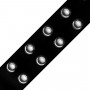 PLANET WAVES PW20LGS03 Metal Collection Leather Guitar Strap, Grommet 2 Ремень гитарный фото