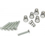 DIMARZIO FH1311 Vintage Style Single-coil Mounting Hardware Kit (Chrome) набор винтов и пружин для сингловых звукоснимателей ...