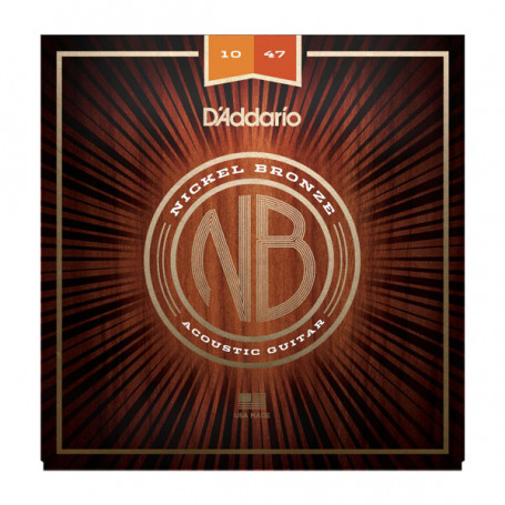 D`ADDARIO NB1047 NICKEL BRONZE EXTRA LIGHT 10-47 Струны фото