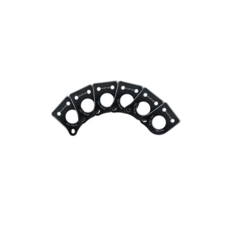 Пластини для кілків GRAPH TECH PRT-952-214-B0 Premium Plates For 45 Degree Screw Hole - Black