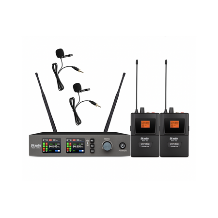 Радіосистема DV audio MGX-24B MKII з петличними мікрофонами