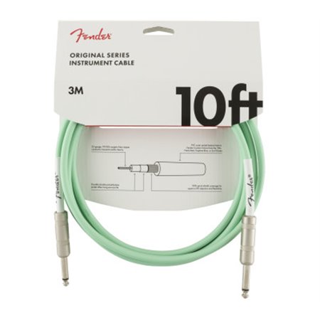 Кабель інструментальний FENDER CABLE ORIGINAL SERIES 10' SURF GREEN