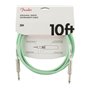 Кабель інструментальний FENDER CABLE ORIGINAL SERIES 10' SURF GREEN