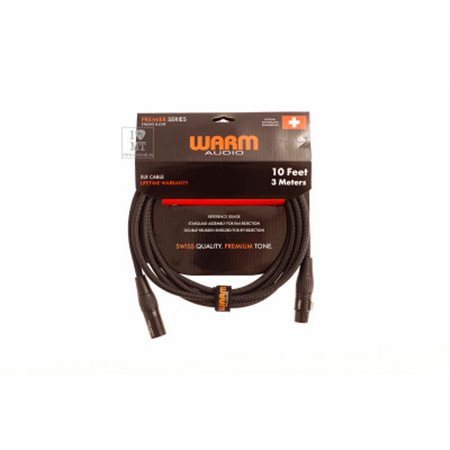 Кабель мікрофонний WARM AUDIO Prem-XLR-10'