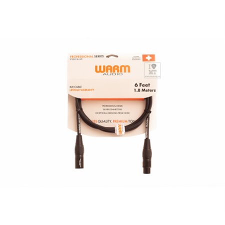Кабель мікрофонний WARM AUDIO Pro-XLR-6'