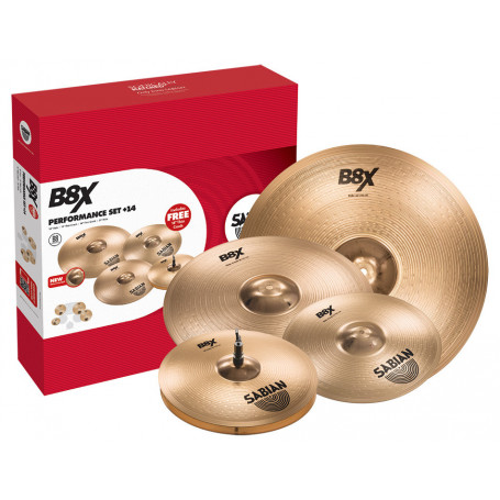 SABIAN B8X PROMOTIONAL PERFORMANCE SET Набор тарелок фото