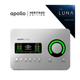 Аудіоінтерфейс UNIVERSAL AUDIO Apollo Solo Heritage Edition (Desktop/Mac/TB3)
