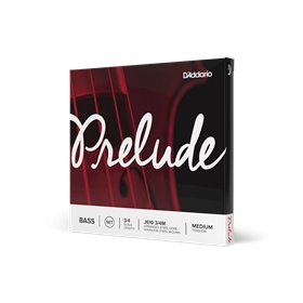Струни для смичкових інструментів D'ADDARIO PRELUDE BASS Single G String 3/4 Scale Medium Tension
