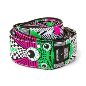 Ремінь гітарний DUNLOP ILD14 ILOVEDUST MNEMONIC FUZZ STRAP