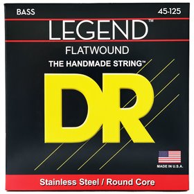 Струни для гітари DR Strings LEGEND Flatwound Bass - Medium 5-String (45-125)