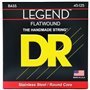 Струни для гітари DR Strings LEGEND Flatwound Bass - Medium 5-String (45-125)