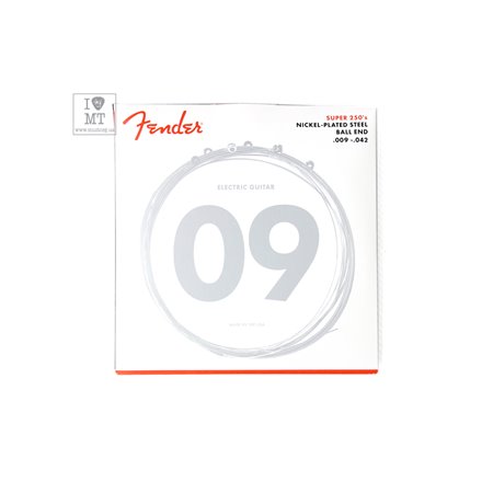 Струни для електрогітар FENDER 250L NICKEL-PLATED STEEL GUITAR STRINGS 9-42 M-A009834 FENDER фото - Muzbox