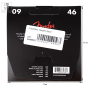 Струни для електрогітар FENDER 250LR NICKEL-PLATED STEEL GUITAR STRINGS 9-46 M-A009835 FENDER фото - Muzbox