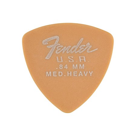 Набір медіаторів FENDER 346 SHAPE DURA-TONE 0.84 DELRIN PICKS BUTTERSCOTCH BLONDE 12 PACK M-237000 FENDER фото - Muzbox