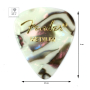 Набір медіаторів FENDER 351 PREMIUM CELLULOID ABALONE MEDIUM M-205925 FENDER фото - Muzbox