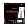 Струни для акустичних гітар FENDER 60L PHOSPHOR BRONZE ACOUSTIC STRINGS 12-53 M-55646 FENDER фото - Muzbox