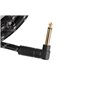Кабель інструментальний FENDER CABLE DELUXE SERIES 10' ANGLED BLACK TWEED M-228464 FENDER фото - Muzbox