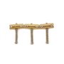 Набір сідел для гітар FENDER AMERICAN VINTAGE TELECASTER COMPENSATED BRIDGE SADDLES (3) M-301217 FENDER фото - Muzbox