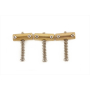 Набір сідел для гітар FENDER AMERICAN VINTAGE TELECASTER COMPENSATED BRIDGE SADDLES (3) M-301217 FENDER фото - Muzbox