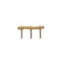 Набір сідел для гітар FENDER AMERICAN VINTAGE TELECASTER COMPENSATED BRIDGE SADDLES (3) M-301217 FENDER фото - Muzbox