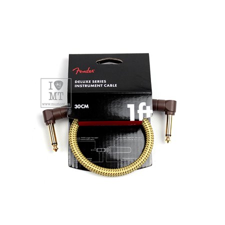 Кабель інструментальний FENDER CABLE DELUXE SERIES 1' TWEED M-228415 FENDER фото - Muzbox