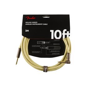 Кабель інструментальний FENDER CABLE DELUXE SERIES 10' ANGLED TWEED M-228465 FENDER фото - Muzbox