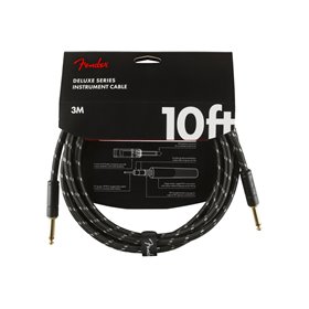 Кабель інструментальний FENDER CABLE DELUXE SERIES 10' BLACK TWEED M-228466 FENDER фото - Muzbox