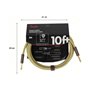 Кабель інструментальний FENDER CABLE DELUXE SERIES 10' TWEED M-228463 FENDER фото - Muzbox