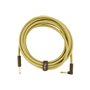 Кабель інструментальний FENDER CABLE DELUXE SERIES 15' ANGLED TWEED