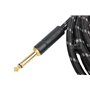 Кабель інструментальний FENDER CABLE DELUXE SERIES 5' BLACK TWEED M-228420 FENDER фото - Muzbox