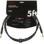 Кабель інструментальний FENDER CABLE DELUXE SERIES 5' BLACK TWEED M-228420 FENDER фото - Muzbox
