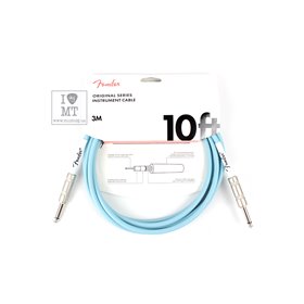 Кабель інструментальний FENDER CABLE ORIGINAL SERIES 10' DAPHNE BLUE M-228455 FENDER фото - Muzbox