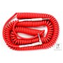 Кабель інструментальний FENDER CABLE ORIGINAL SERIES 30' COILS FIESTA RED M-228410 FENDER фото - Muzbox